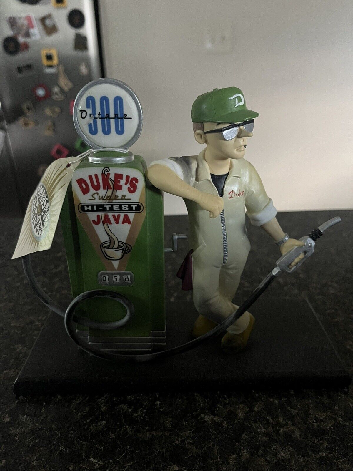 Exclusive Starbucks Doonesbury Garry Trudeau: Gas Duke’s Java Limited Figurine - Sold on eBay November 28th, 2024 for $99.99
