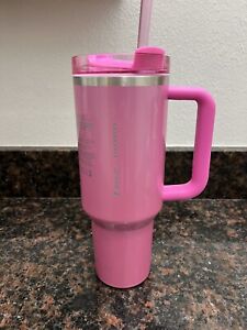 Starbucks Stanley 40 oz pink - Sold on eBay January 12th, 2024 for $227.50 (20 bids) 