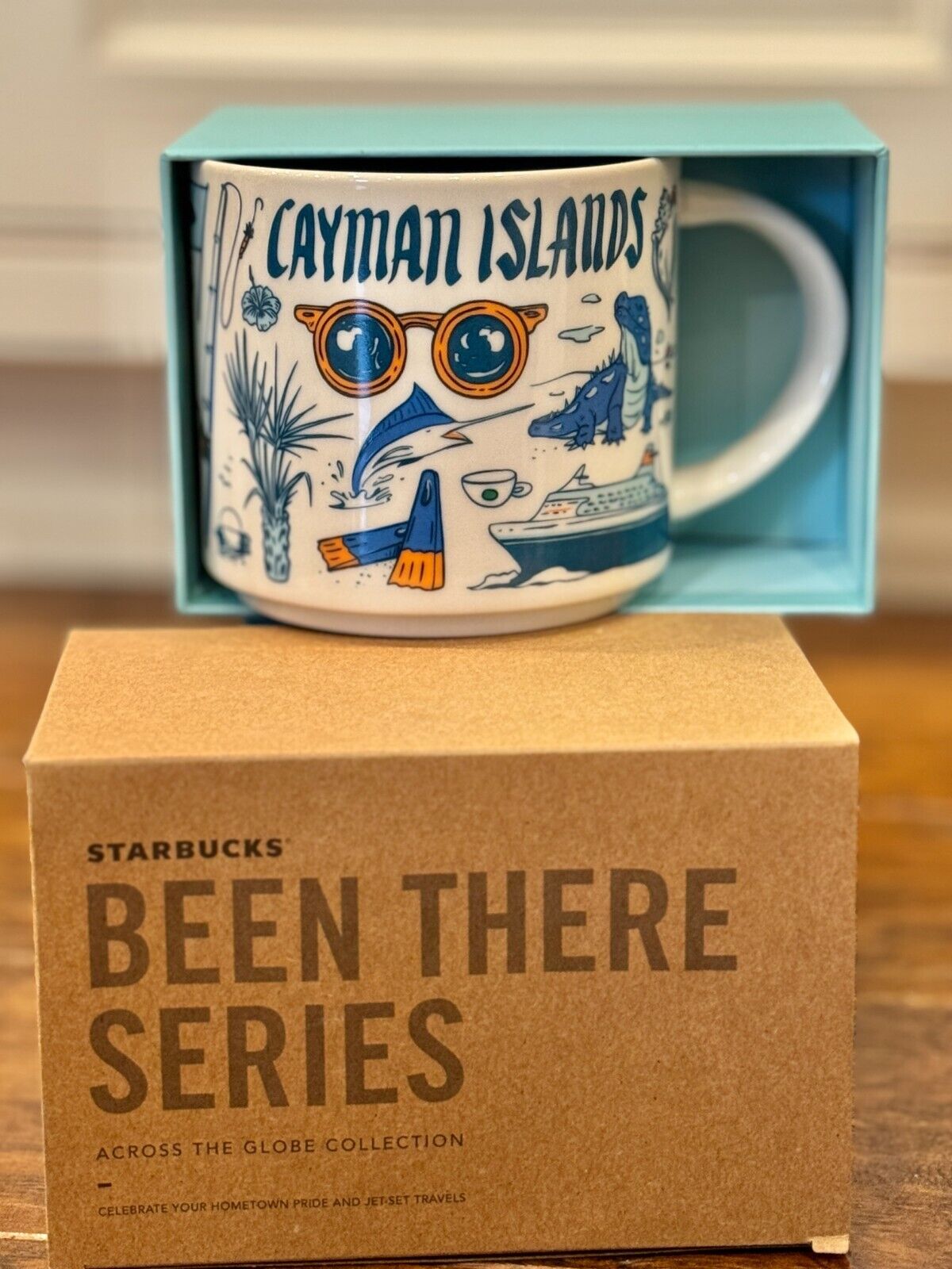 Starbucks Cayman Islands Mug Been There Series NEW in Box 14 oz - Sold on eBay January 4th, 2025 for $79.00
