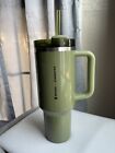 Starbucks Olive Green Pearl Stanley 40oz Tumbler Glitter Fall Release 2024 New - Sold on eBay September 5th, 2024 for $90.00