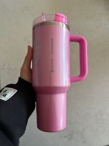 Stanley x Starbucks Winter Pink Target Exclusive Tumbler 40oz IN HAND - Sold on eBay January 9th, 2024 for $269.00