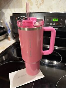 Stanley X Starbucks Winter Pink 40oz Tumbler (2024 Target Exclusive)