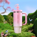 Starbucks Tumbler Stanley Sakura 2025 Pink Cherry Blossom Stainless Steel JAPAN - Sold on eBay March 27th, 2025 for $128.99