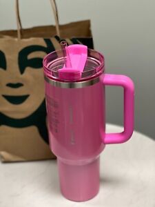 ? NEW IN HAND ? 2024 Starbucks x Stanley Cup Holiday Tumbler 40 oz Pink - Sold on eBay January 23rd, 2024 for $231.50 (35 bids) 