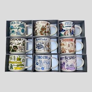 Starbucks STAR WARS Been There Series Mug Set (9) 2020 2021 2022 NEW Full Set - Sold on eBay November 11th, 2023 for $999.99