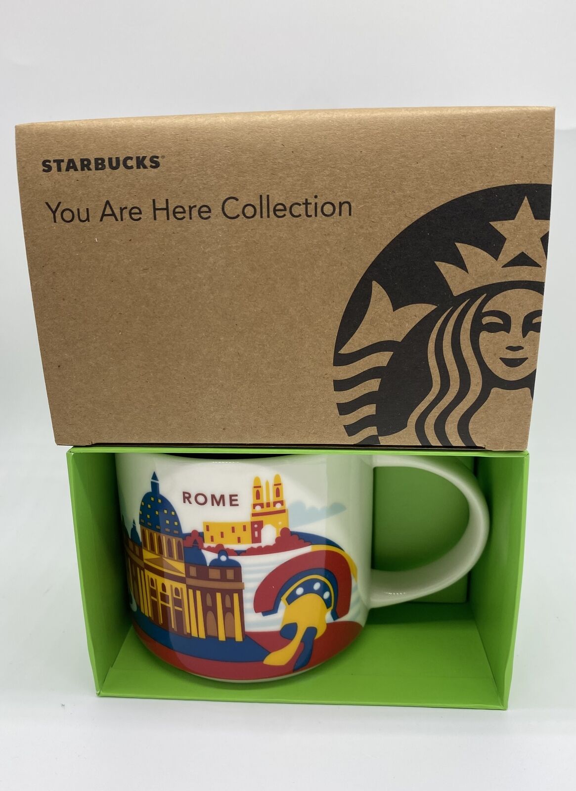 Starbucks You Are Here Collection Rome Italy Ceramic Coffee Mug New With Box - Sold on eBay January 13th, 2025 for $62.99