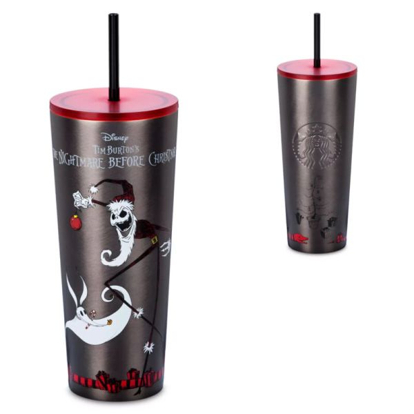 The Nightmare Before Christmas Stainless Steel Starbucks Tumbler with Straw 2024 - Sold on eBay October 1st, 2024 for $95.00