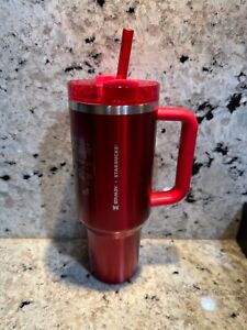Starbucks x Stanley Red Cup Christmas Holiday 2023 Tumbler ??  LIMITED - Sold on eBay November 19th, 2023 for $175.00