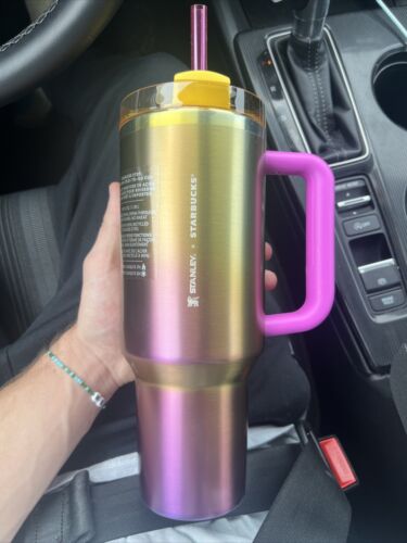 Stanley x Starbucks 40oz Tumbler Summer Sunset Gradient LIMITED RELEASE SOLD OUT - Sold on eBay August 4th, 2024 for $100.00