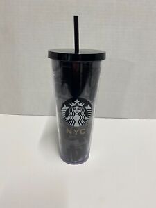 Rare Starbucks NYC New York City Graffiti Tumbler 24oz - Sold on eBay April 8th, 2024 for $204.47