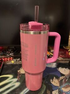 Stanley x Starbucks Exclusive 2024 Pink 40oz Tumbler NEW Early Release!!! - Sold on eBay January 6th, 2024 for $275.00 (49 bids) 