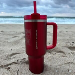 Starbucks Stanley Holiday 2023 Collab (40 oz) Red Tumbler Mug - NEW - FAST SHIP - Sold on eBay November 9th, 2023 for $143.99