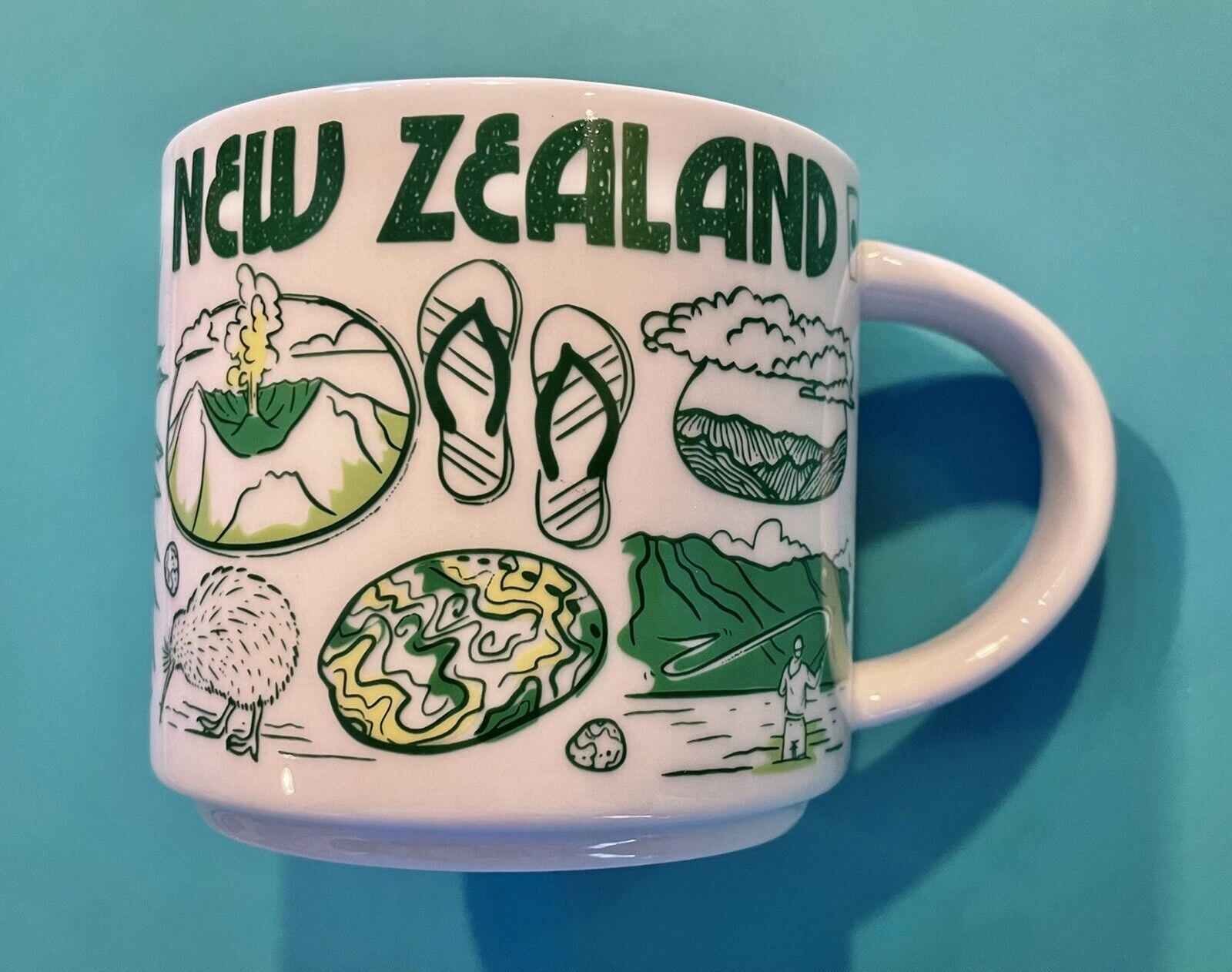 STARBUCKS COFFEE MUG - NEW ZEALAND ?? - Sold on eBay January 2nd, 2025 for $70.00