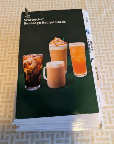 Hard To Find Starbucks 2021 Beverage Recipe Cards Collectible USED - Sold on eBay October 15th, 2024 for $90.00 (1 bids) 