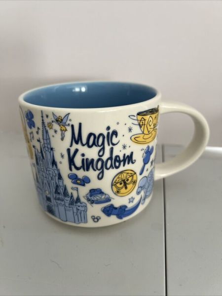 Starbucks Disney Parks Magic Kingdom "Been There" Collector Series 14oz Mug - Sold on eBay September 26th, 2024 for $81.68 (33 bids) 