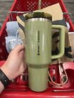 Starbucks Olive Green Pearl Stanley 40oz Tumbler Glitter Fall 2024 New Same Day - Sold on eBay August 26th, 2024 for $83.99