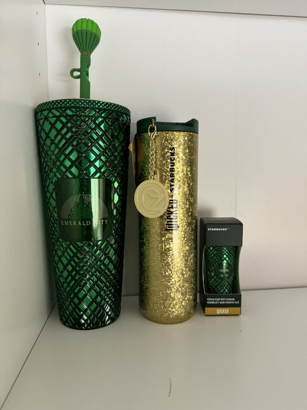 Wicked x Starbucks The Emerald City (OZ) Bundle - Sold on eBay January 1st, 2025 for $90.00