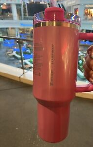 NEW Stanley x Starbucks Exclusive 2024 Pink 40oz Tumbler In Hand! - Sold on eBay January 4th, 2024 for $200.00