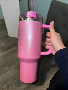 Limited Edition Starbucks Stanley Winter Pink 40oz(in Hand) - Sold on eBay January 7th, 2024 for $222.50 (4 bids) 