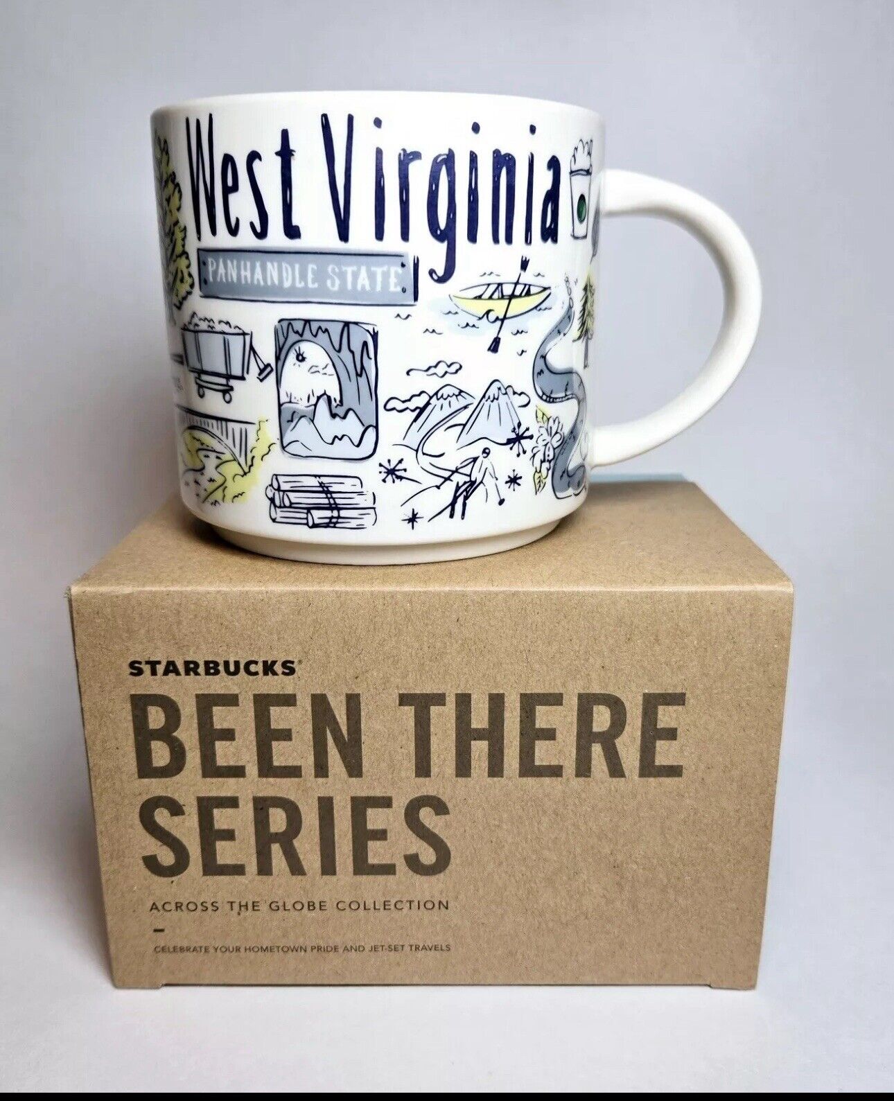 West Virginia Been There Series Mug - Sold on eBay December 12th, 2024 for $275.00