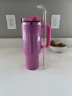 New 2024 Stanley x Starbucks Winter Pink 40oz SS Car Tumbler Straw Cup Authentic - Sold on eBay March 31st, 2024 for $145.00