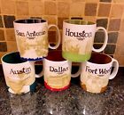 NEW LISTING! Global Icon City Collection 16oz.Coffee Mugs Texas-5 mugs - Sold on eBay May 11th, 2024 for $100.00