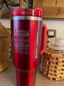 Limited Edition Starbucks X Stanley Red Cup Christmas Holiday 2023?? - Sold on eBay December 20th, 2023 for $183.50 (18 bids) 