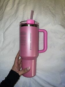 STANLEY x STARBUCKS EXCLUSIVE TUMBLER 40oz PINK NEW 2024 - Sold on eBay January 6th, 2024 for $250.00