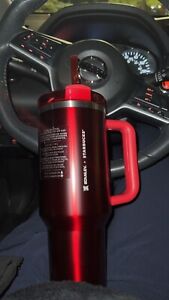 Starbucks + Stanley Holiday 2023 Collab (40 oz) Red Tumbler Mug - Sold on eBay November 28th, 2023 for $180.00