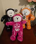 Complete Set 35th Edition Skeleton Halloween Starbucks Bearista Bear 2004 - Sold on eBay April 20th, 2024 for $105.00