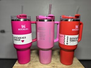 New ListingStanley - Target Exclusive Starbucks 2024, Valentines Cosmo Pink & Red SET of 3. - Sold on eBay January 5th, 2024 for $480.00