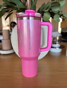 Stanley x Starbucks Exclusive 2024 Pink 40oz Tumbler NEW - Sold on eBay January 6th, 2024 for $245.00