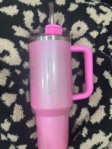 Stanley x Starbucks Exclusive 2024 Pink 40oz Tumbler NEW Early Release!!! - Sold on eBay January 4th, 2024 for $220.00 (30 bids) 