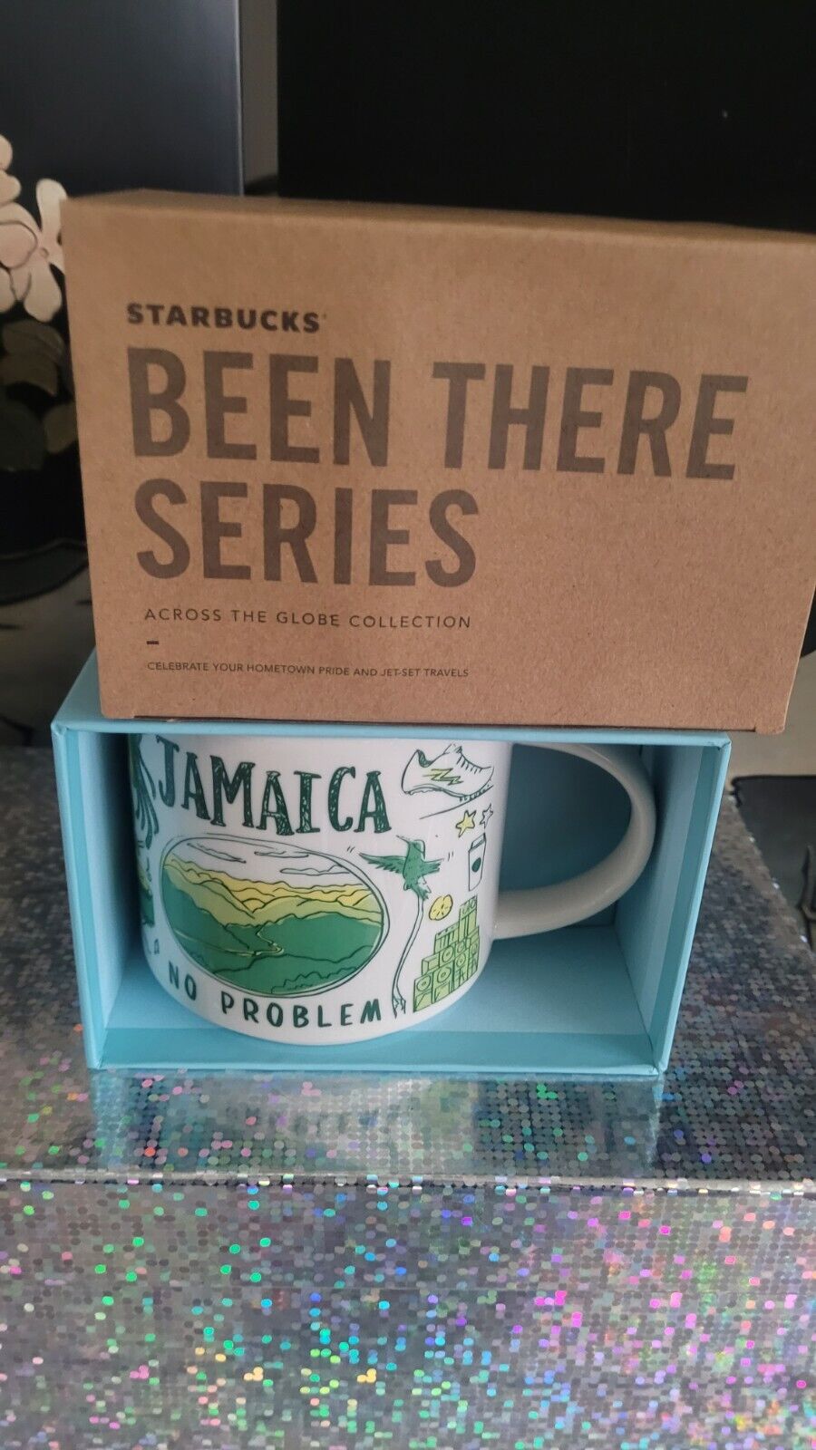 NEW (Dec 9 2024) RARE Starbucks JAMAICA You Are Here Collection Mug Cup 14oz - Sold on eBay January 13th, 2025 for $95.00