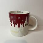 Starbucks LONDON 2013 Christmas Holiday Relief Coffee Mug 16 oz - Red RARE - Sold on eBay August 10th, 2024 for $99.99