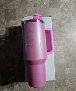 Starbucks x Stanley Exclusive 2024 Pink 40oz Tumbler Quencher NEW - Sold on eBay January 10th, 2024 for $229.50 (49 bids) 