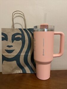 Starbucks Target Exclusive Stanley Tumbler 2023 Peach/Pink - Sold on eBay September 10th, 2023 for $185.00