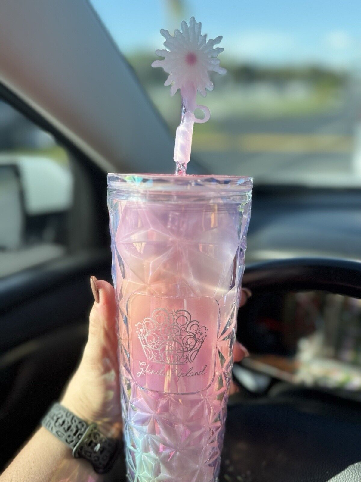 Starbucks, Wicked Pink Glinda Cold Cup Tumbler 24oz - Sold on eBay December 14th, 2024 for $99.00