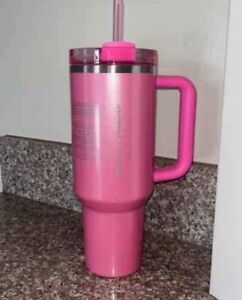 ? Stanley x Starbucks Exclusive 2024 Pink 40oz Tumbler NEW Sold Out Fast Ship - Sold on eBay January 11th, 2024 for $220.00