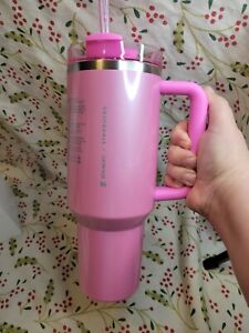 Stanley x Starbucks Exclusive 2024 Pink 40oz Tumbler NEW! In Hand! Quick Ship!? - Sold on eBay January 22nd, 2024 for $280.00