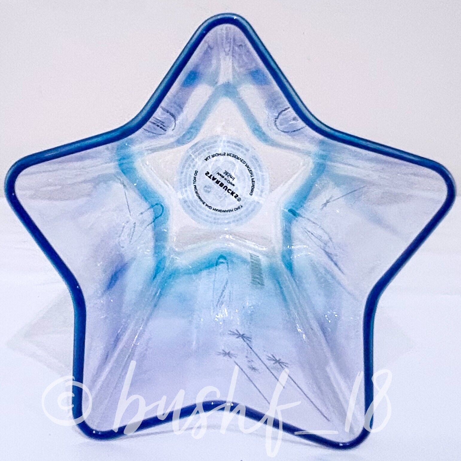 Starbucks China 2021 STARRY NIGHT SKY STAR Glass Cup Tumbler + Straw 13oz in USA - Sold on eBay December 12th, 2024 for $139.95