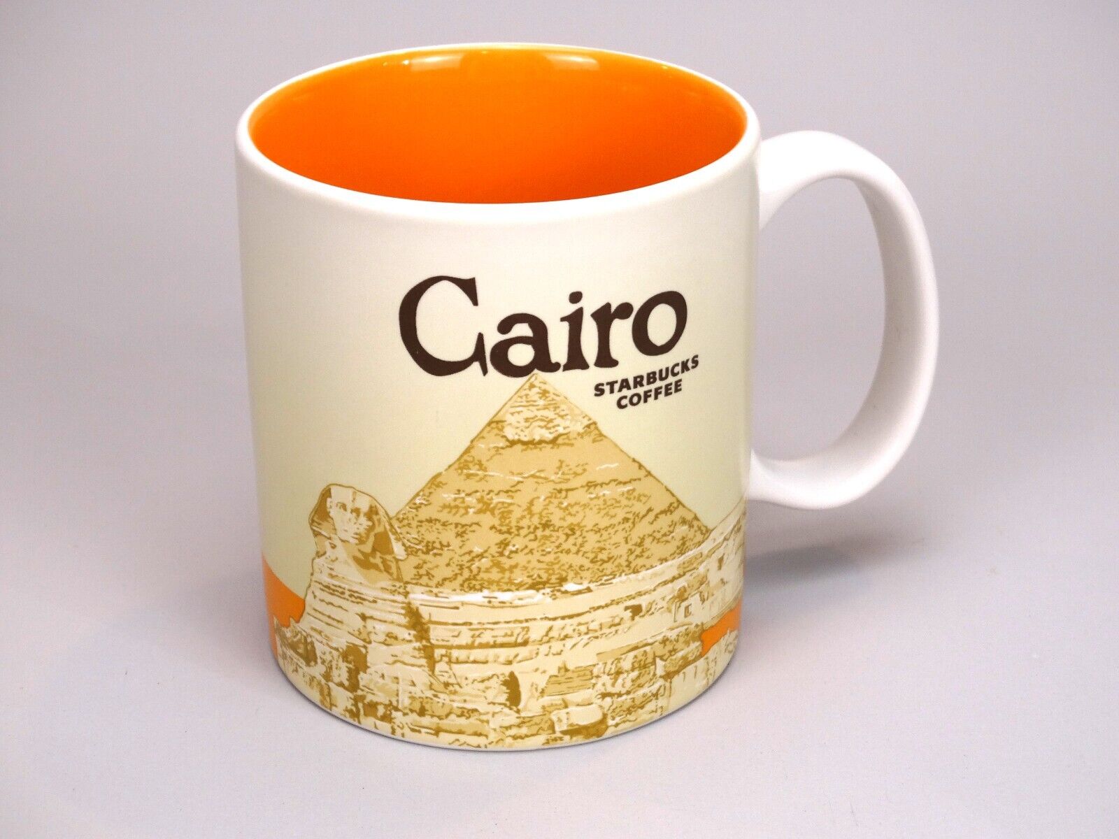 2017 Starbucks CAIRO Mug Collector Series Egypt 16 oz VERY RARE Pyramids - Sold on eBay December 18th, 2024 for $142.49