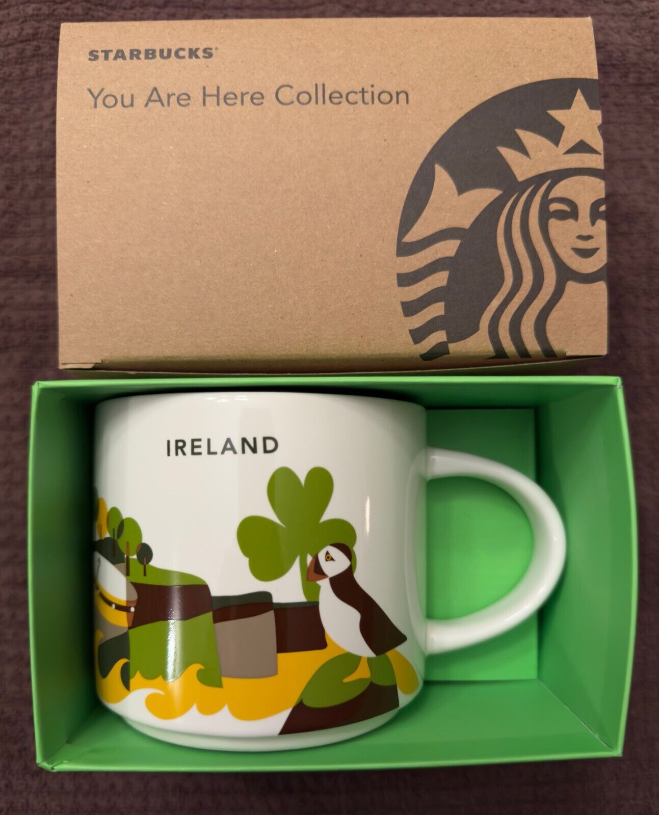 Starbucks Ireland You Are Here YAH Collector Series 14oz Ceramic Mug NWT - Sold on eBay January 22nd, 2025 for $79.99
