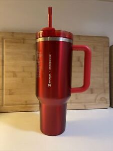 Starbucks X Stanley Holiday 2023 Collab (40 oz) Red Tumbler - Sold on eBay December 13th, 2023 for $175.00