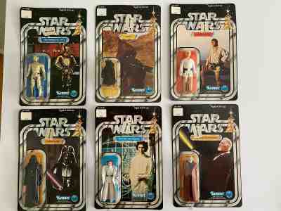 Star Wars 12 Back Full Set of ALL 12 Figures in MINT condition