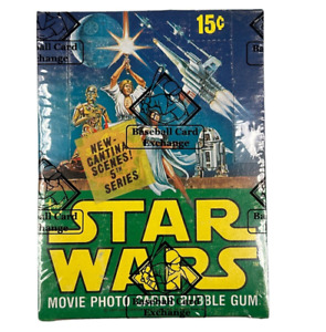 1977 Topps Star Wars Series 5 Unopened Wax Box BBCE Sealed