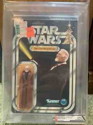 1978 AFA 75+ STAR WARS KENNER Ben Kenobi 12 BACK C MOC C75 B80 F85 NM Archival!