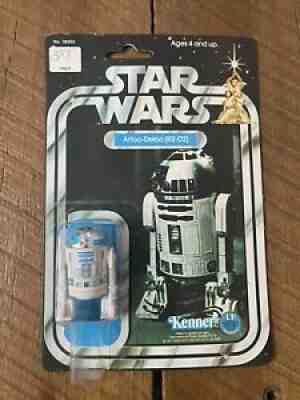 Kenner Star Wars R2D2 Vintage RARE Sealed 1977 R2-D2 Artoo-Detoo Hong Kong NEW