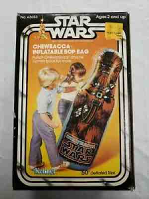 Star Wars Chewbacca Inflatable Bop Bag 1977 Kenner ORIGINAL