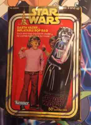 Kenner Star Wars Vintage Boxed Darth Vader Inflatable Bop Bag New 